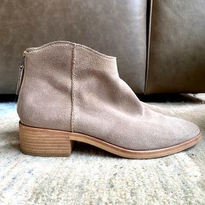 Dolce Vita Short Suede Booties